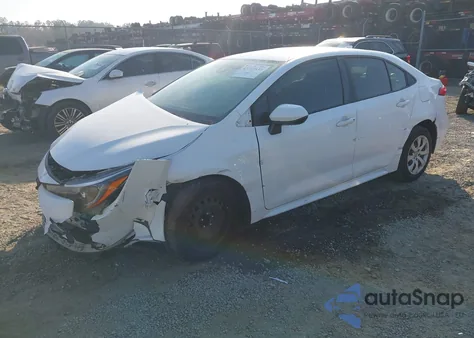 2021 Toyota Corolla Le from USA, damaged, VIN JTDEPMAE7MJ118890